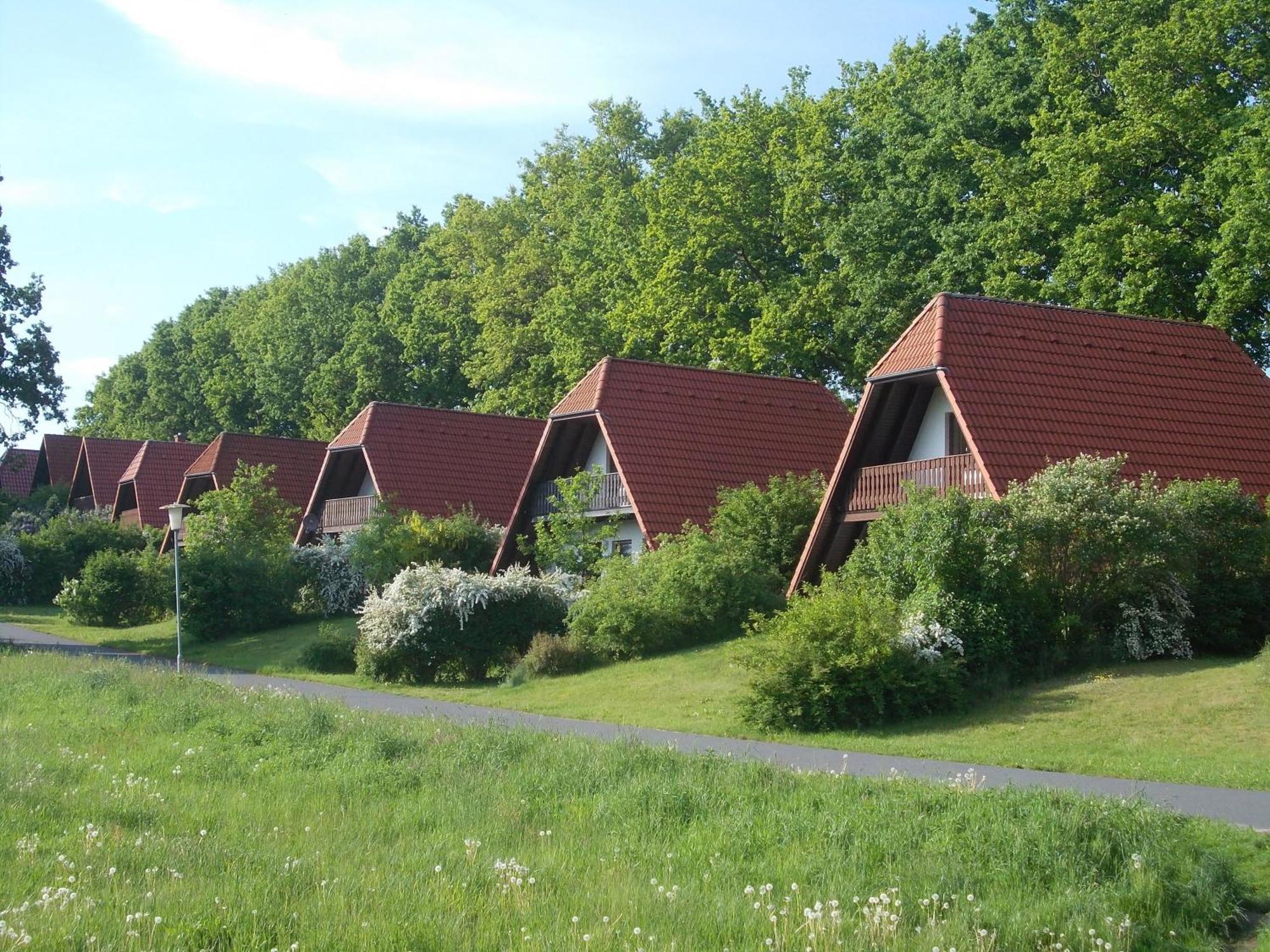Finnhaeuser Am Vogelpark - Haus Hanni マルロー エクステリア 写真